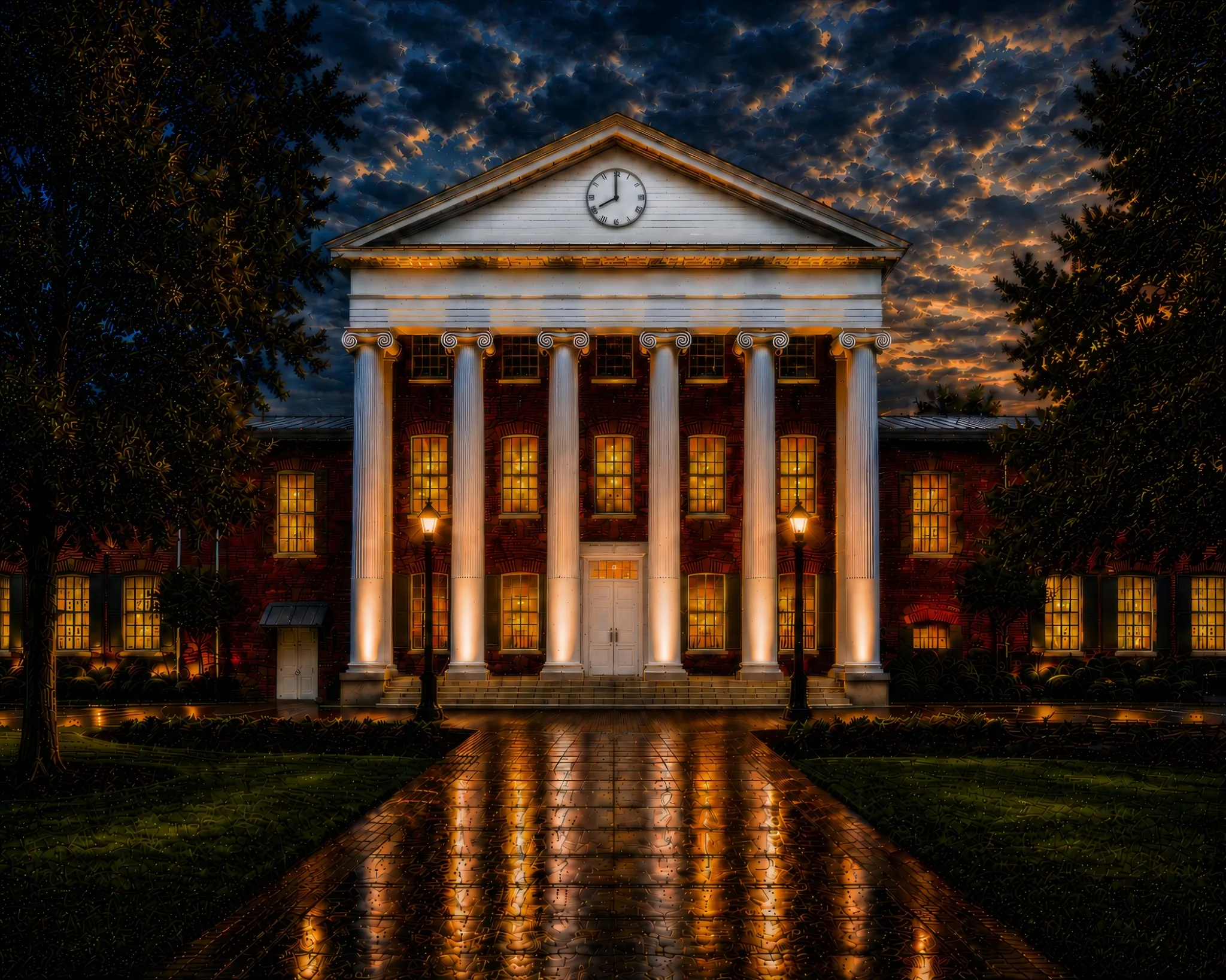 The Lyceum at Twilight